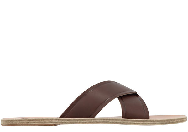 ancient greek sandals Kritonas Chestnut