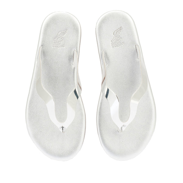 Ancient Greek Sandals Laconia Ff Silver