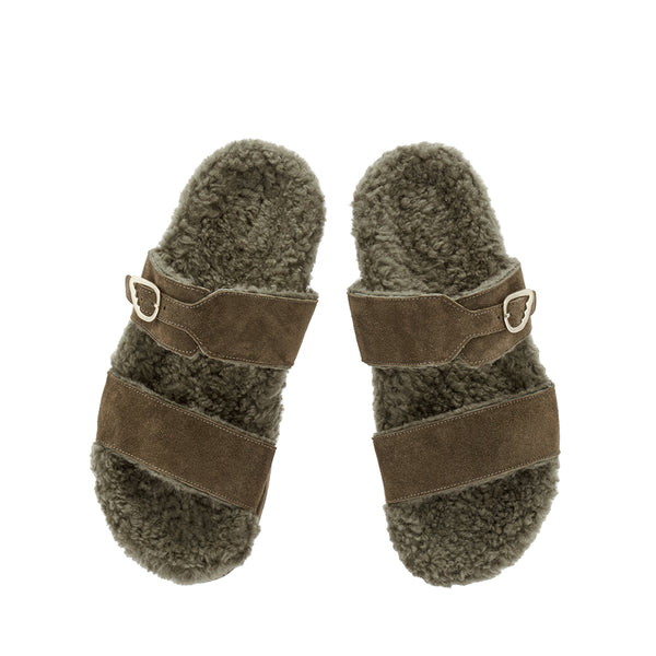 Ancient Greek Sandals Latria 2flatform ALL KHAKI