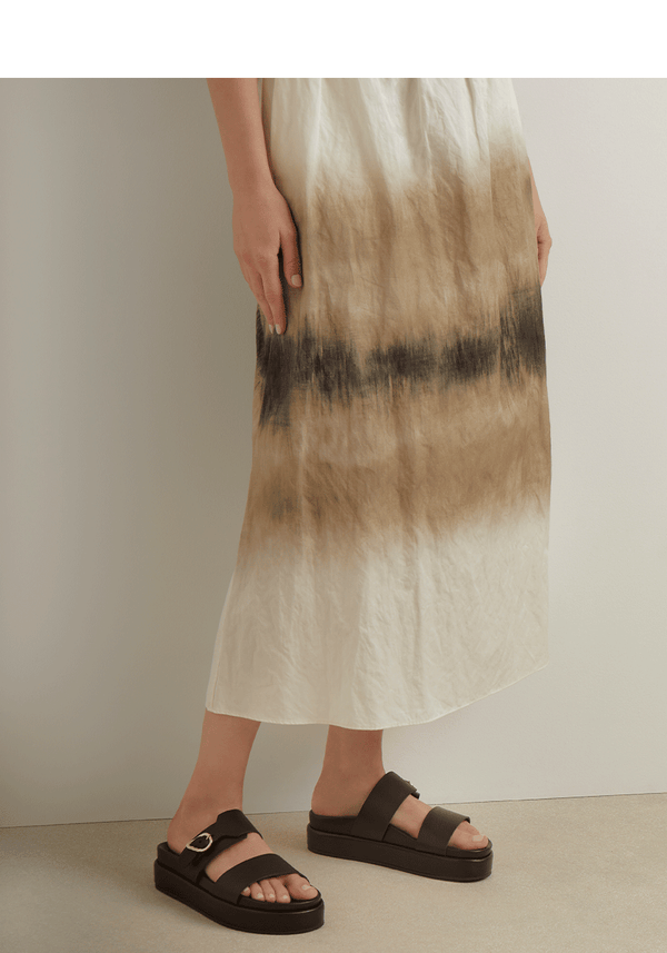 Ancient Greek Sandals Latria 2flatform Black