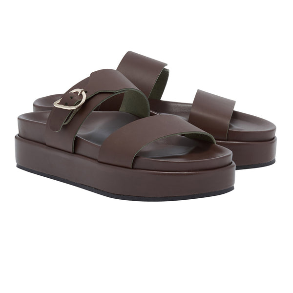 Ancient Greek Sandals Latria 2flatform Khaki