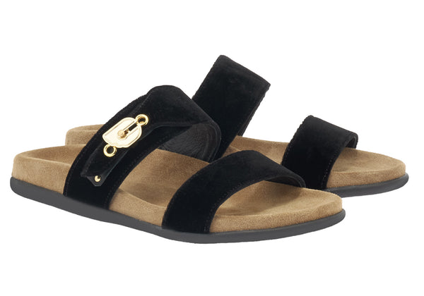 Ancient Greek Sandals Latria Black