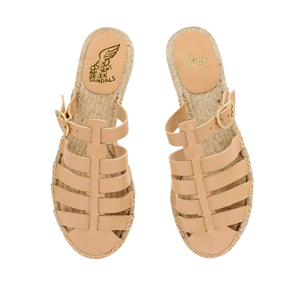 Ancient Greek Sandals Lesvos 210 Natural