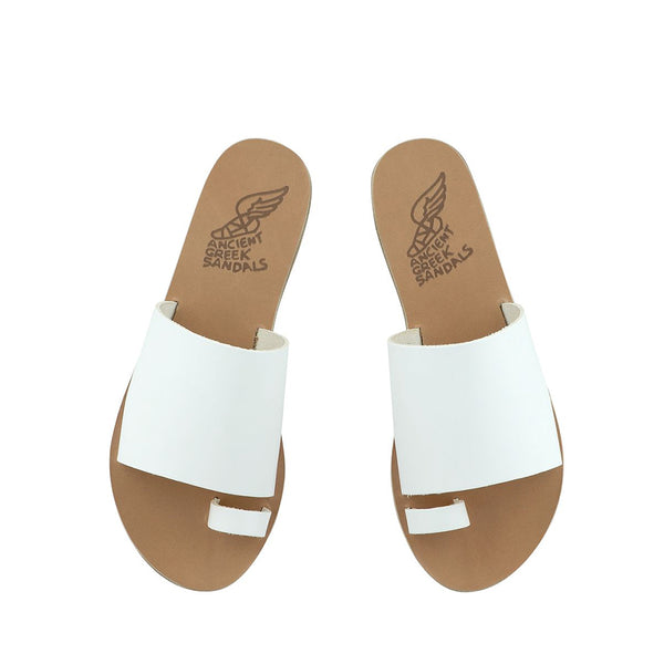Ancient Greek Sandals Ligia White