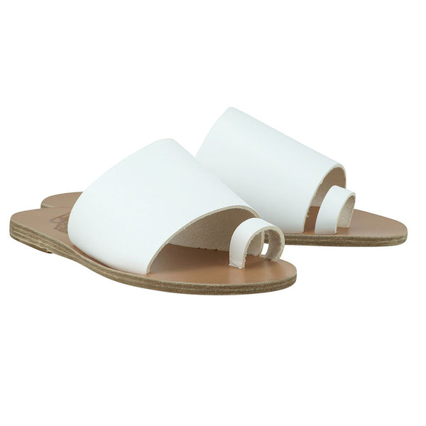 Ancient Greek Sandals Ligia White