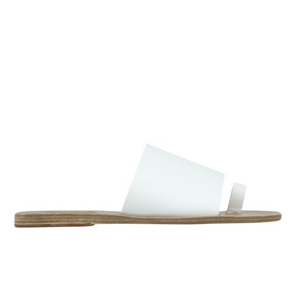 ancient greek sandals Ligia White