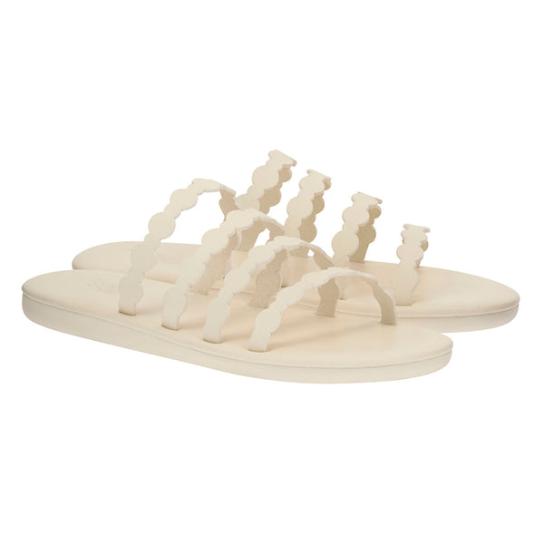 Ancient Greek Sandals Lira Off White