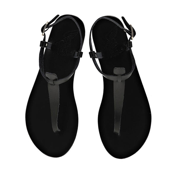 Ancient Greek Sandals Lito Black