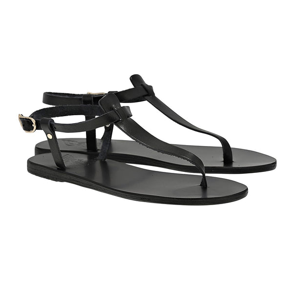 Ancient Greek Sandals Lito Black