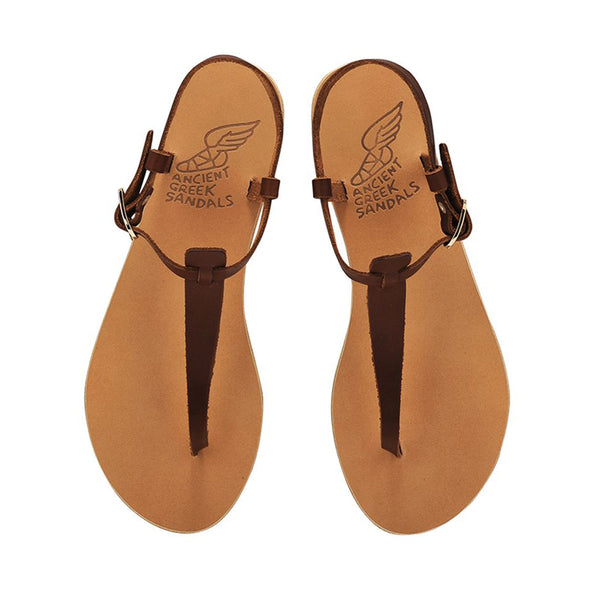 Ancient Greek Sandals Lito Chestnut