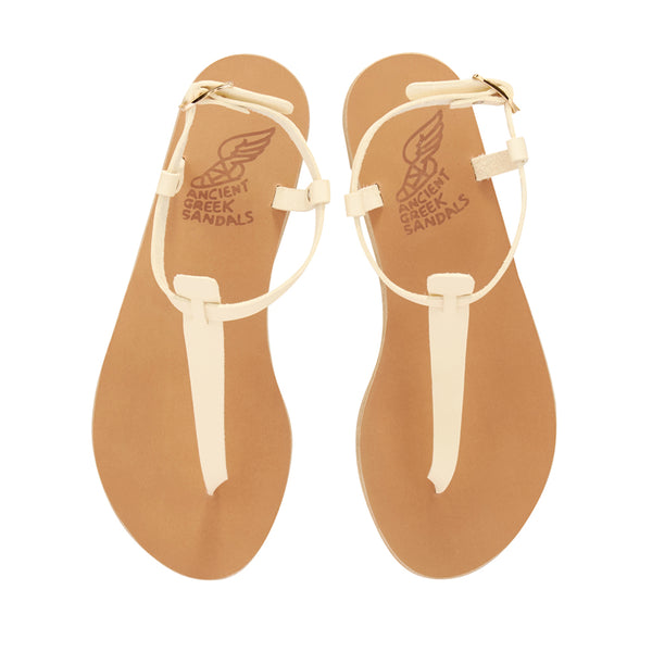 Ancient Greek Sandals Lito Off White