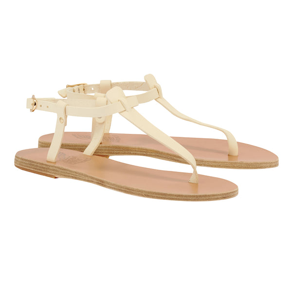 Ancient Greek Sandals Lito Off White
