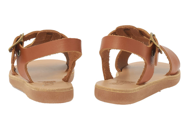 Ancient Greek Sandals Little Adonis Soft Rust