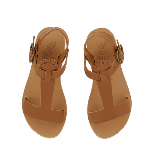Ancient Greek Sandals Little Amber Soft Tan