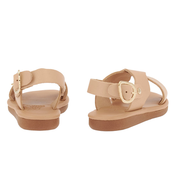 Ancient Greek Sandals Little Atokos Soft Natural