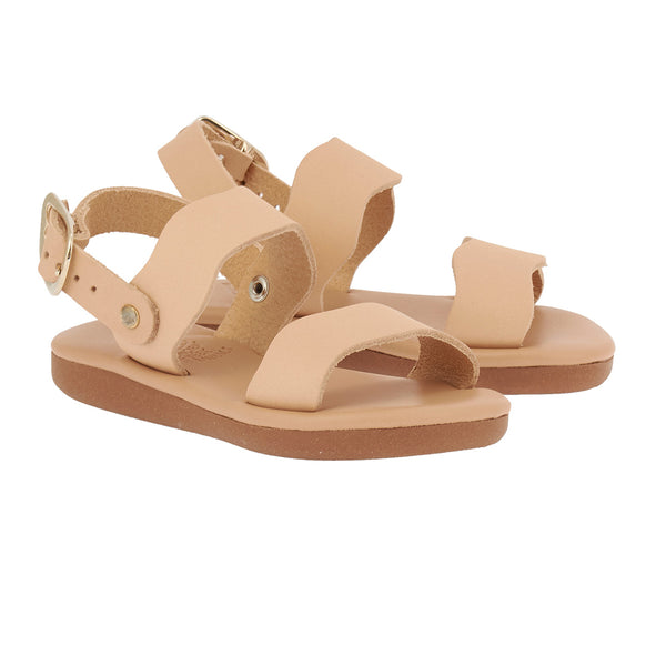 Ancient Greek Sandals Little Calamos Soft Natural