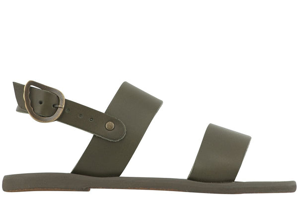 ancient greek sandals Little clio Khaki