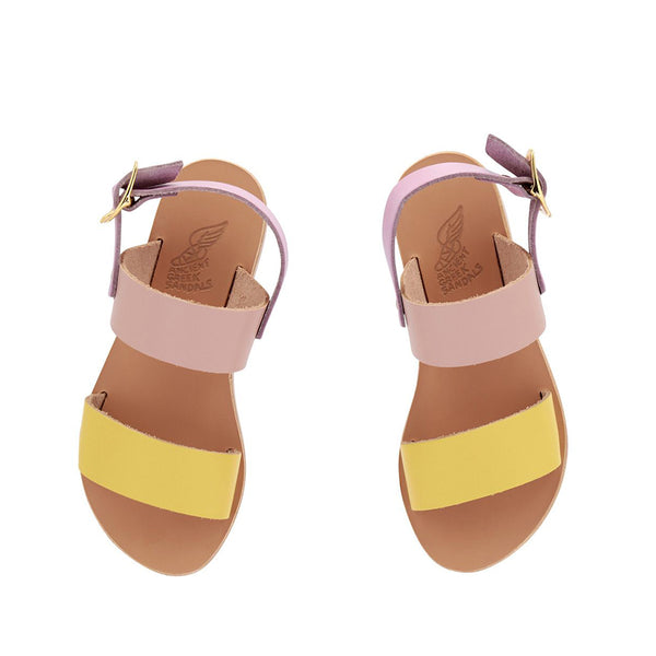 Ancient Greek Sandals Little Clio Soft Pale Mix