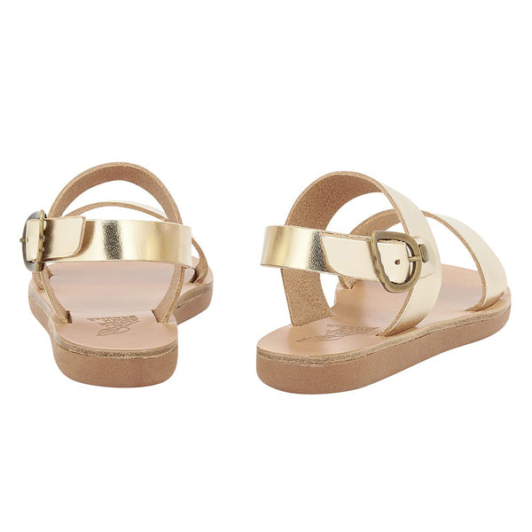 Ancient Greek Sandals Little Clio Soft Platinum