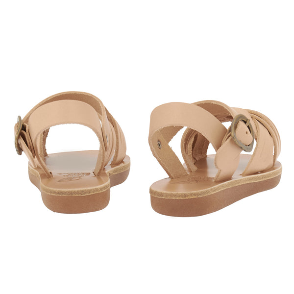 Ancient Greek Sandals Little Electra Soft Natural