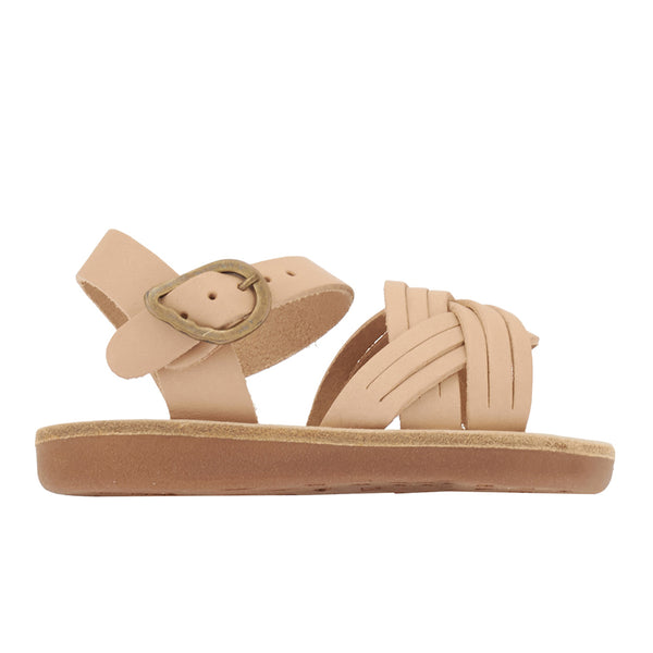 ancient greek sandals Little electra soft Natural