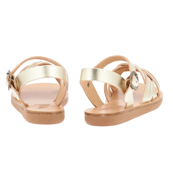 Ancient Greek Sandals Little Electra Soft Platinum