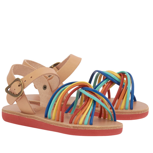 Ancient Greek Sandals Little Eva Soft Bright Mix