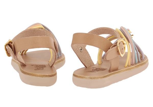 Ancient Greek Sandals Little Eva Soft Pale Mix