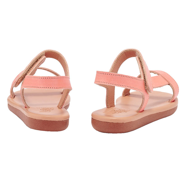 Ancient Greek Sandals Little Iasonas Soft Coral