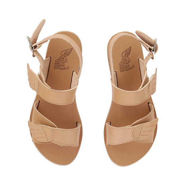 Ancient Greek Sandals Little Iliada Soft Natural