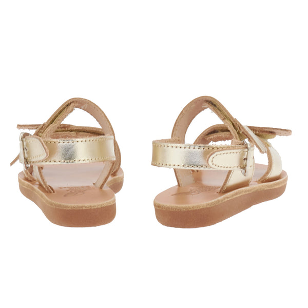 Ancient Greek Sandals Little Iliada Soft Platinum