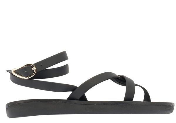 ancient greek sandals Little kaloni soft Black