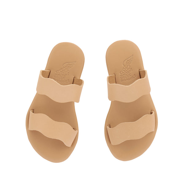 Ancient Greek Sandals Little Kastos Soft Natural