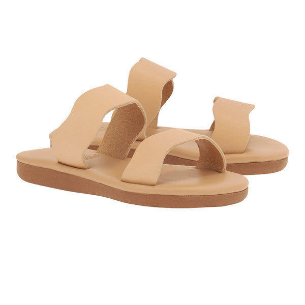 Ancient Greek Sandals Little Kastos Soft Natural