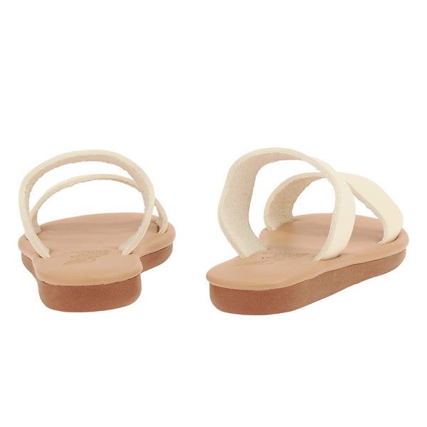 Ancient Greek Sandals Little Kastos Soft Off White