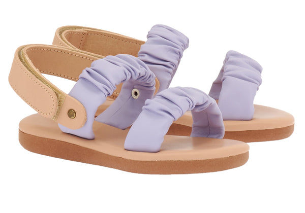 Ancient Greek Sandals Little Margarita Soft Lilac