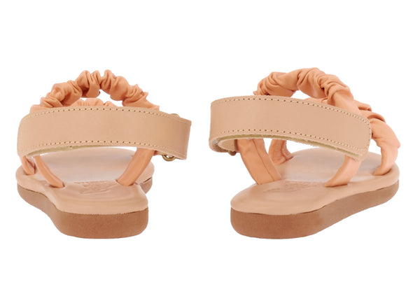 Ancient Greek Sandals Little Margarita Soft Peach