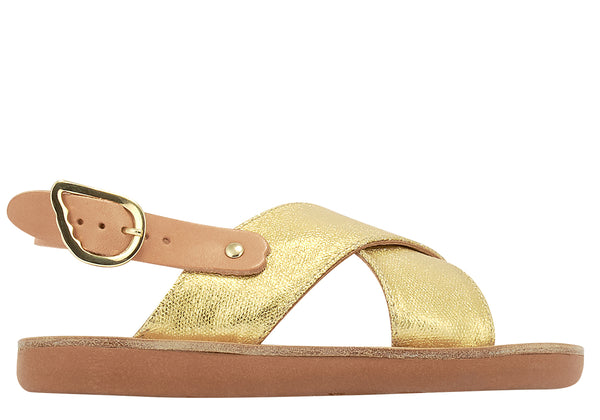 ancient greek sandals Little maria soft All Gold