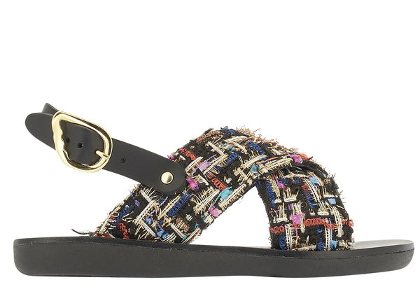 ancient greek sandals Little maria soft Black