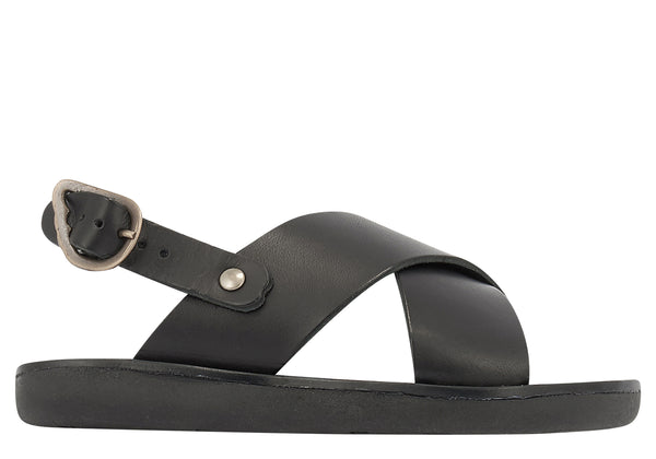 ancient greek sandals Little maria soft Black
