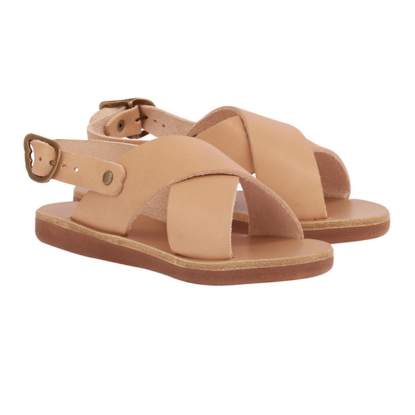 Ancient Greek Sandals Little Maria Soft Natural