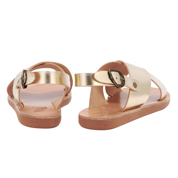 Ancient Greek Sandals Little Maria Soft Platinum