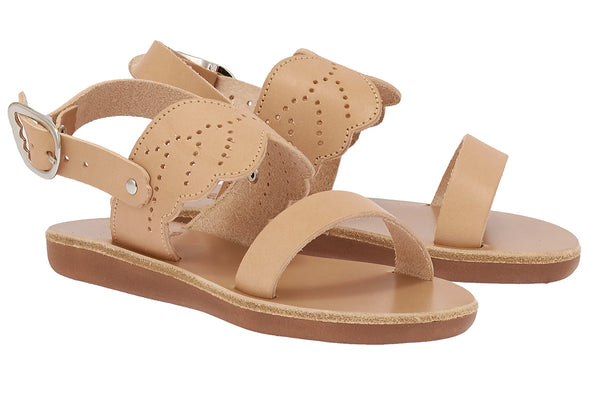 Ancient Greek Sandals Little Odyssey Soft Natural