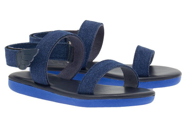 Ancient Greek Sandals Little Olympia Soft Blue