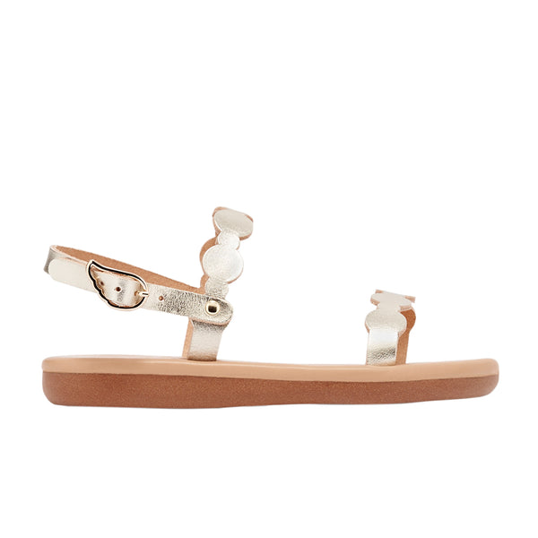 ancient greek sandals Little orion soft Platinum