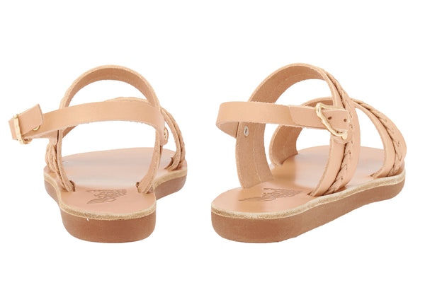 Ancient Greek Sandals Little Phaedra Soft Natural
