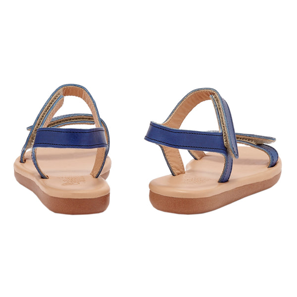 Ancient Greek Sandals Little Poros Soft Marine