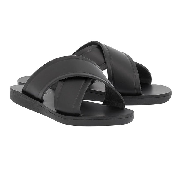 Ancient Greek Sandals Little Thais Soft Black