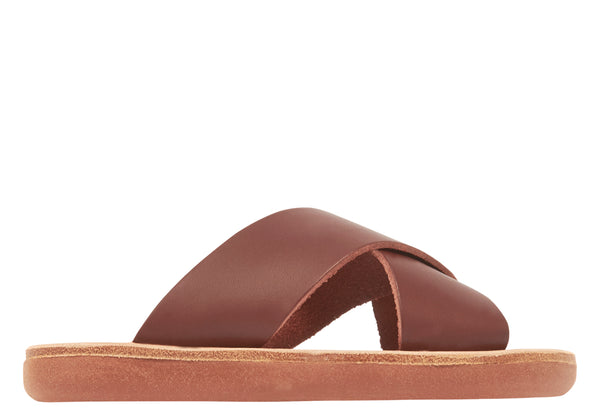 ancient greek sandals Little thais soft Chestnut