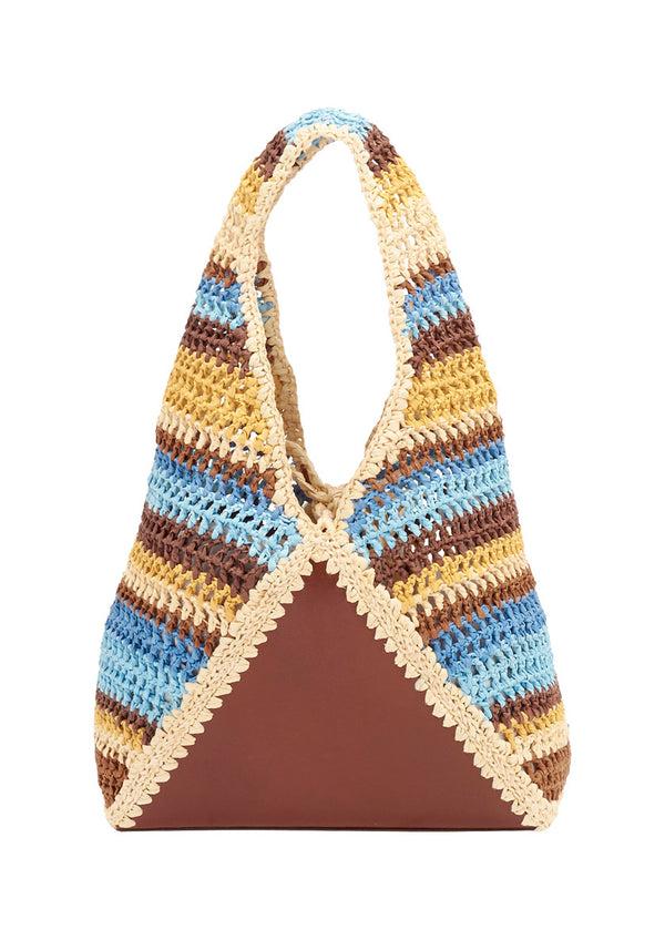 ancient greek sandals Lucy hipissa small Blue / Tan